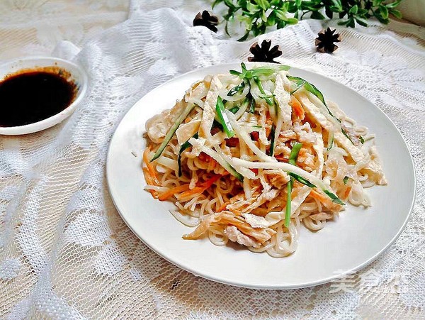 香辣拌伊面的做法