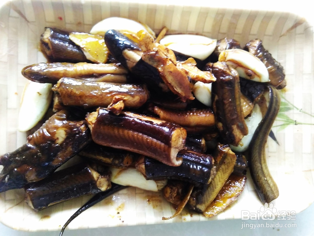 蒜米爆黄鳝的做法