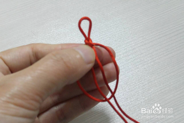 中国结之琵琶结的编织图解