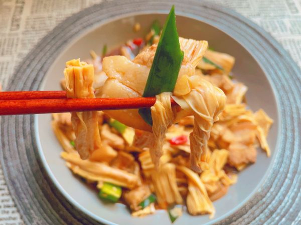 腐竹炒肉好下饭