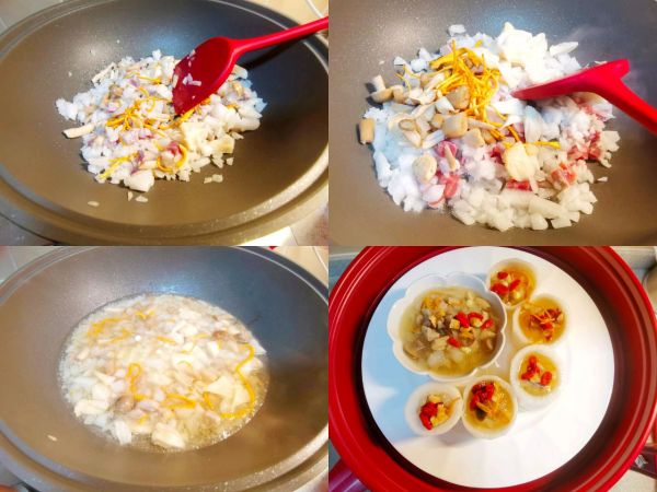 菌菇瘦肉萝卜盅