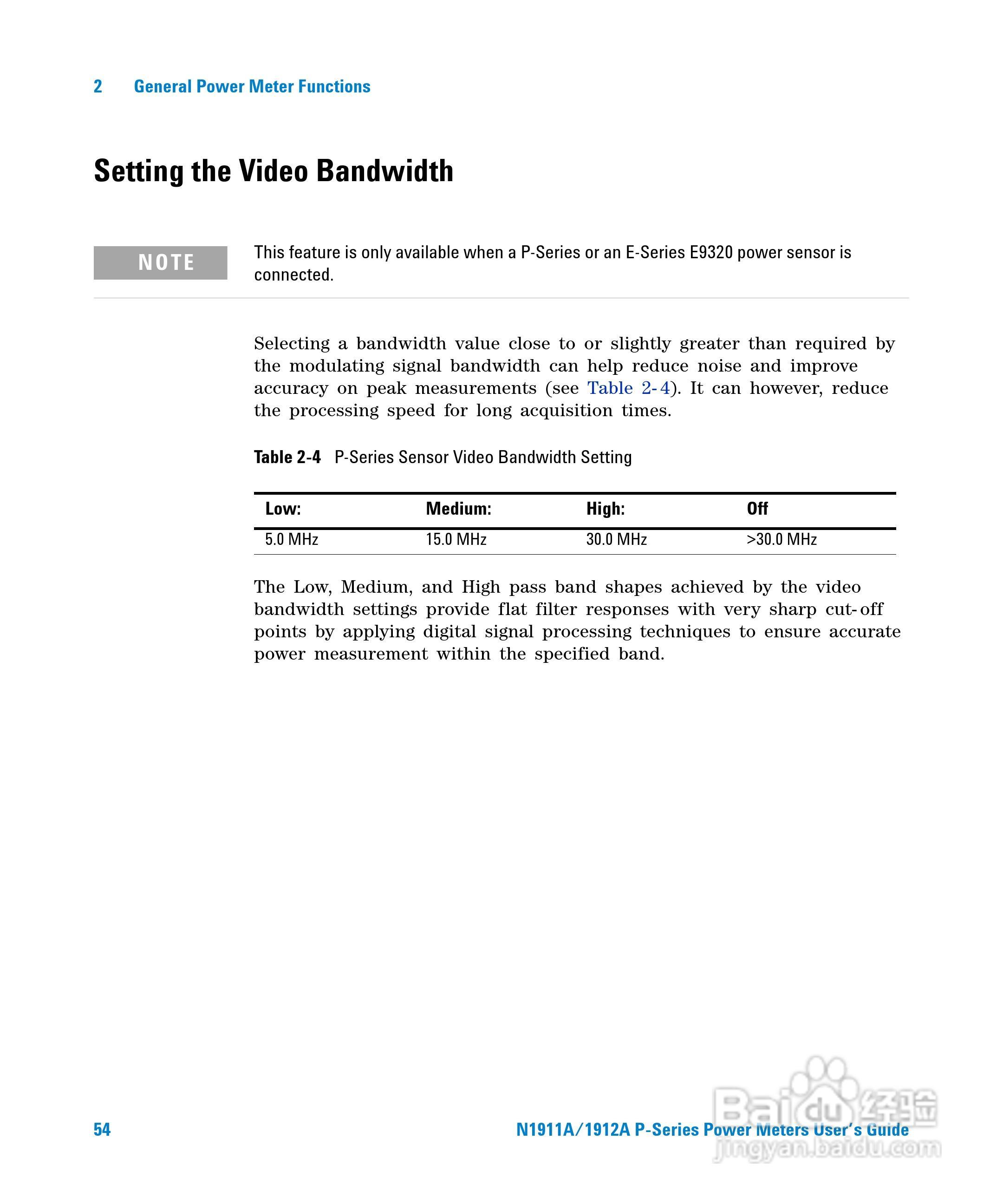 N1911A功率表使用手册:[8]