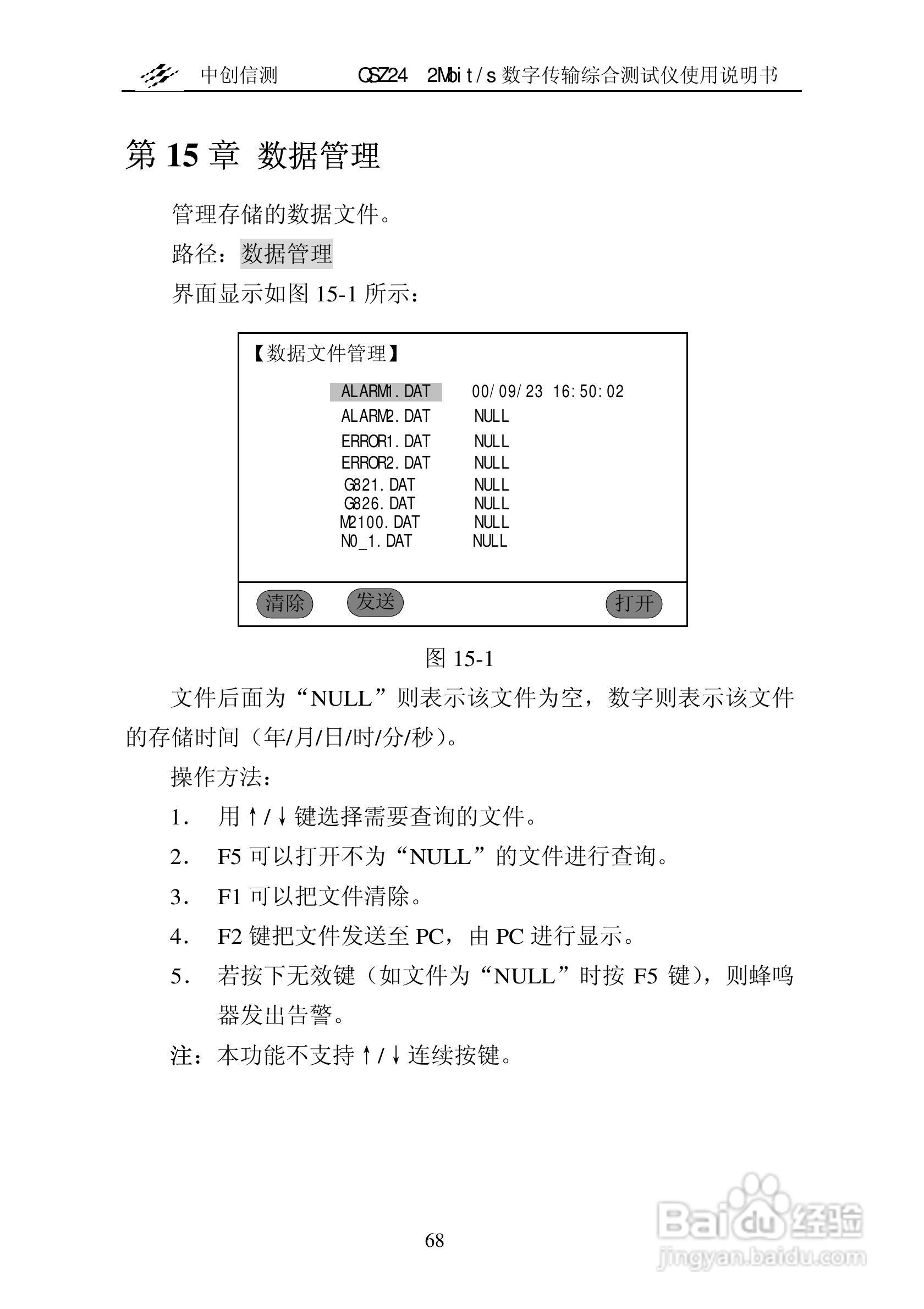 QSZ24误码仪说明书:[7]