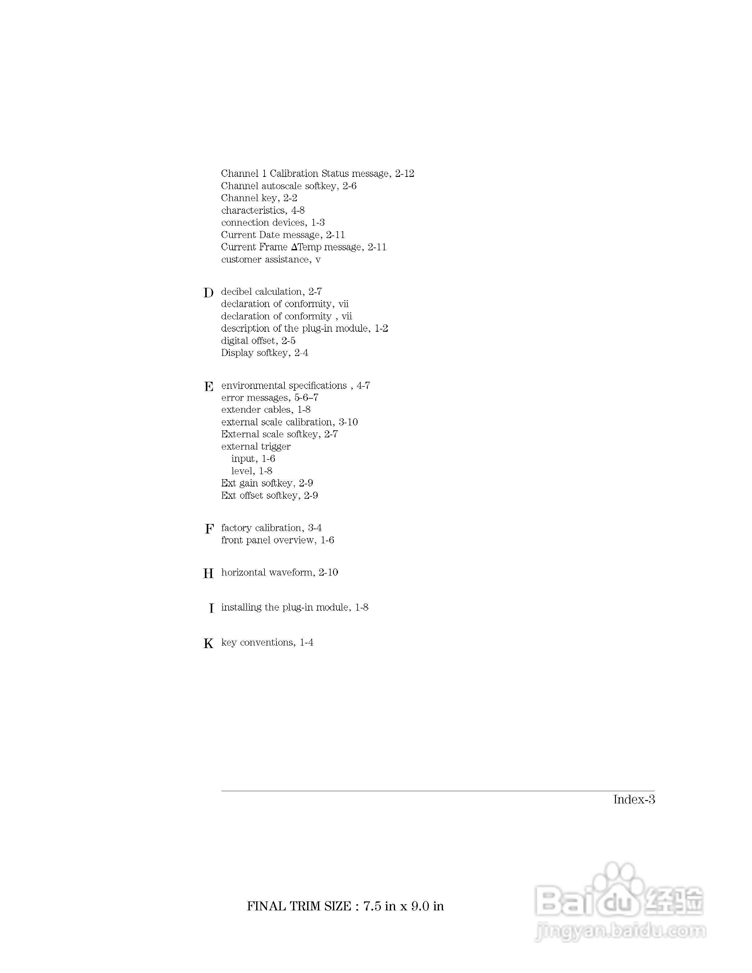 HP 83483E仪器说明书:[7]