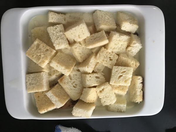 焗布丁吐司#在家打造INS风美食#