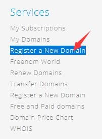 注册一个免费的顶级域名