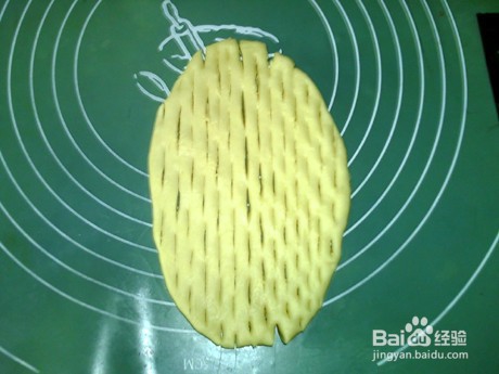 网纹猕猴桃果酱面包的步骤