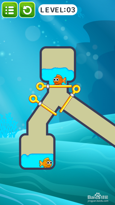 Help The Fish 2的LEVEL 03如何通关？