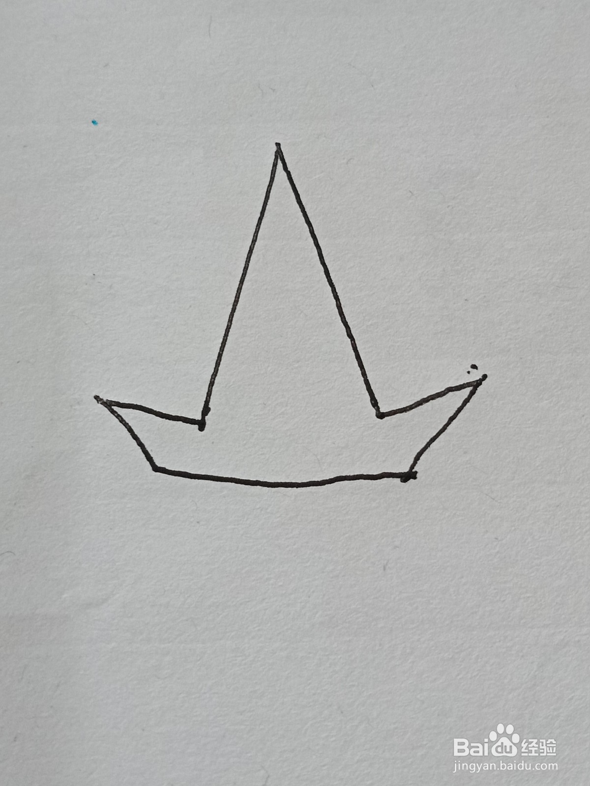 帽子的简笔画之二