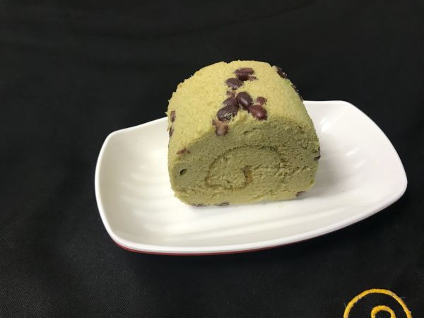 清新抹茶蛋糕卷