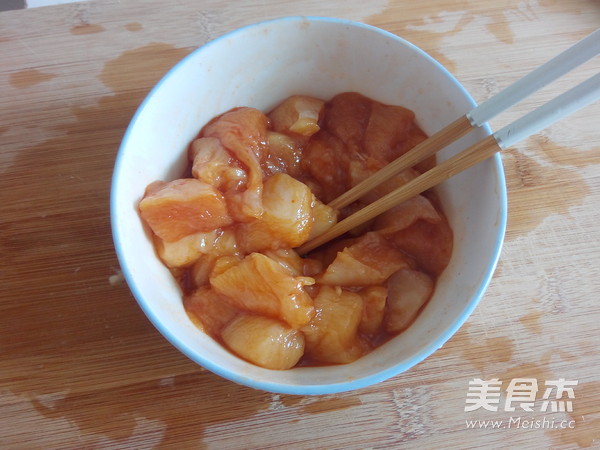 烤箱无油鸡米花