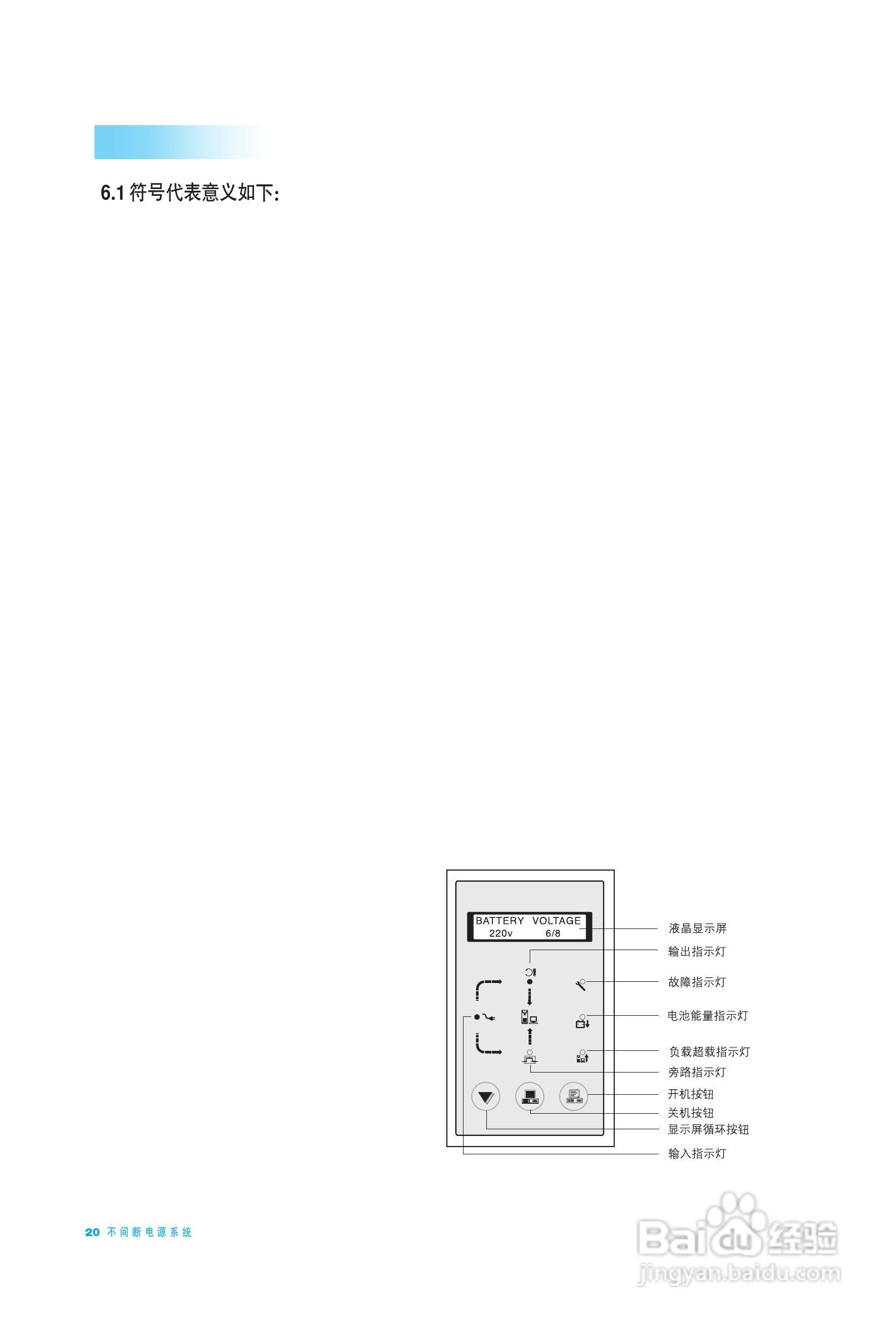 科士达GP800系列在线式不间断电源用户使用说明书:[2]