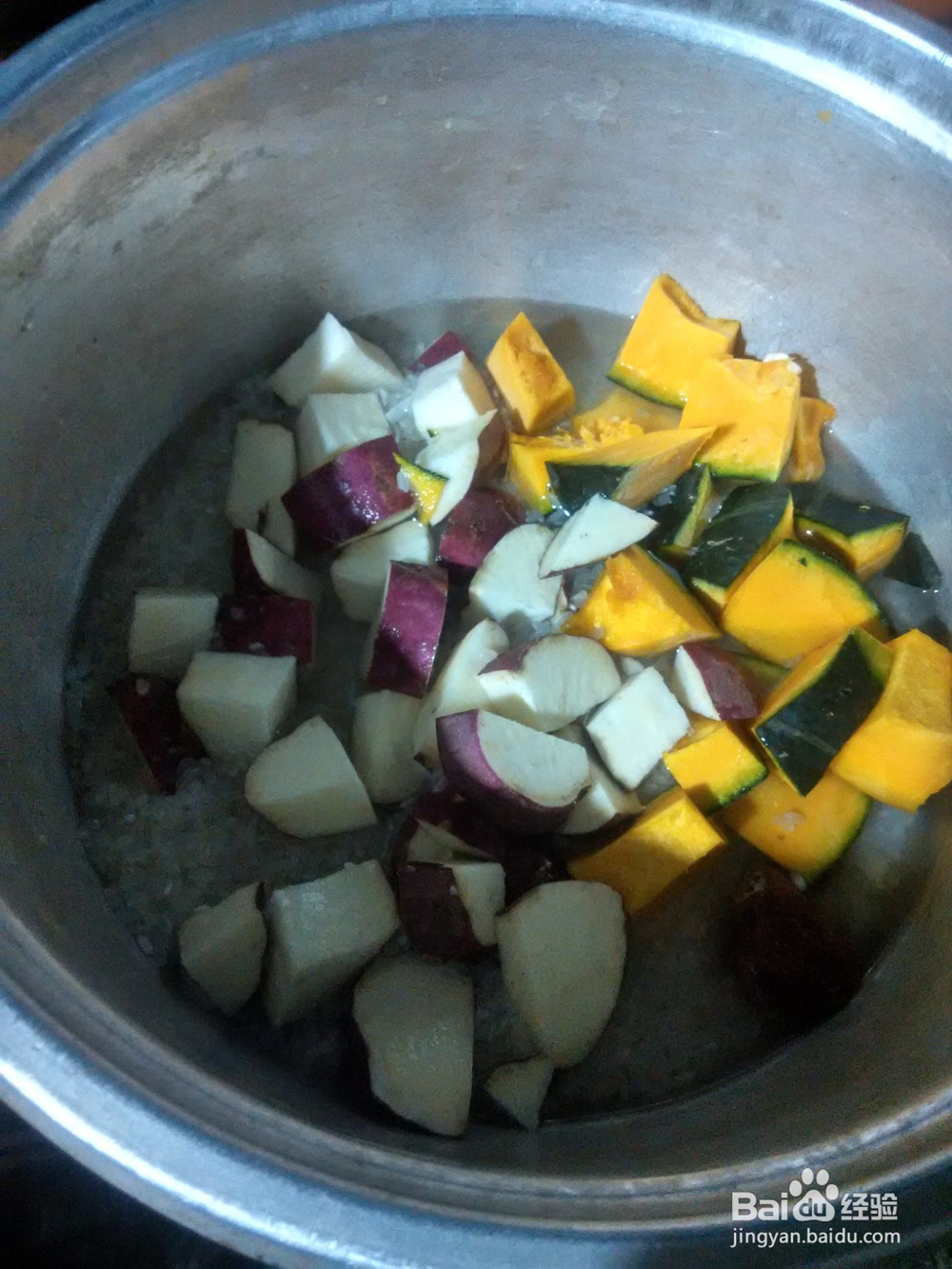 家常南瓜地瓜粥