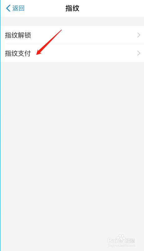 为了方便付款怎么开通支付宝指纹支付