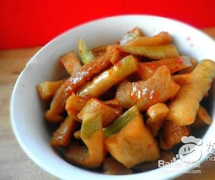 香辣腌萝卜干美味小菜