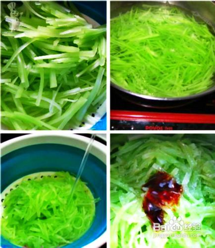 简单美味——凉拌莴笋