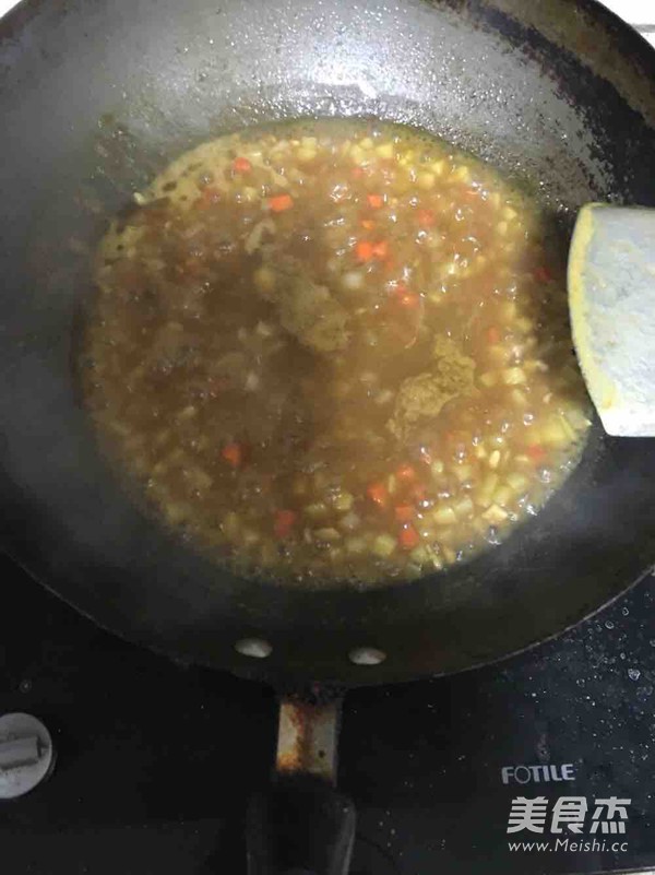 咖喱猪排饭的做法