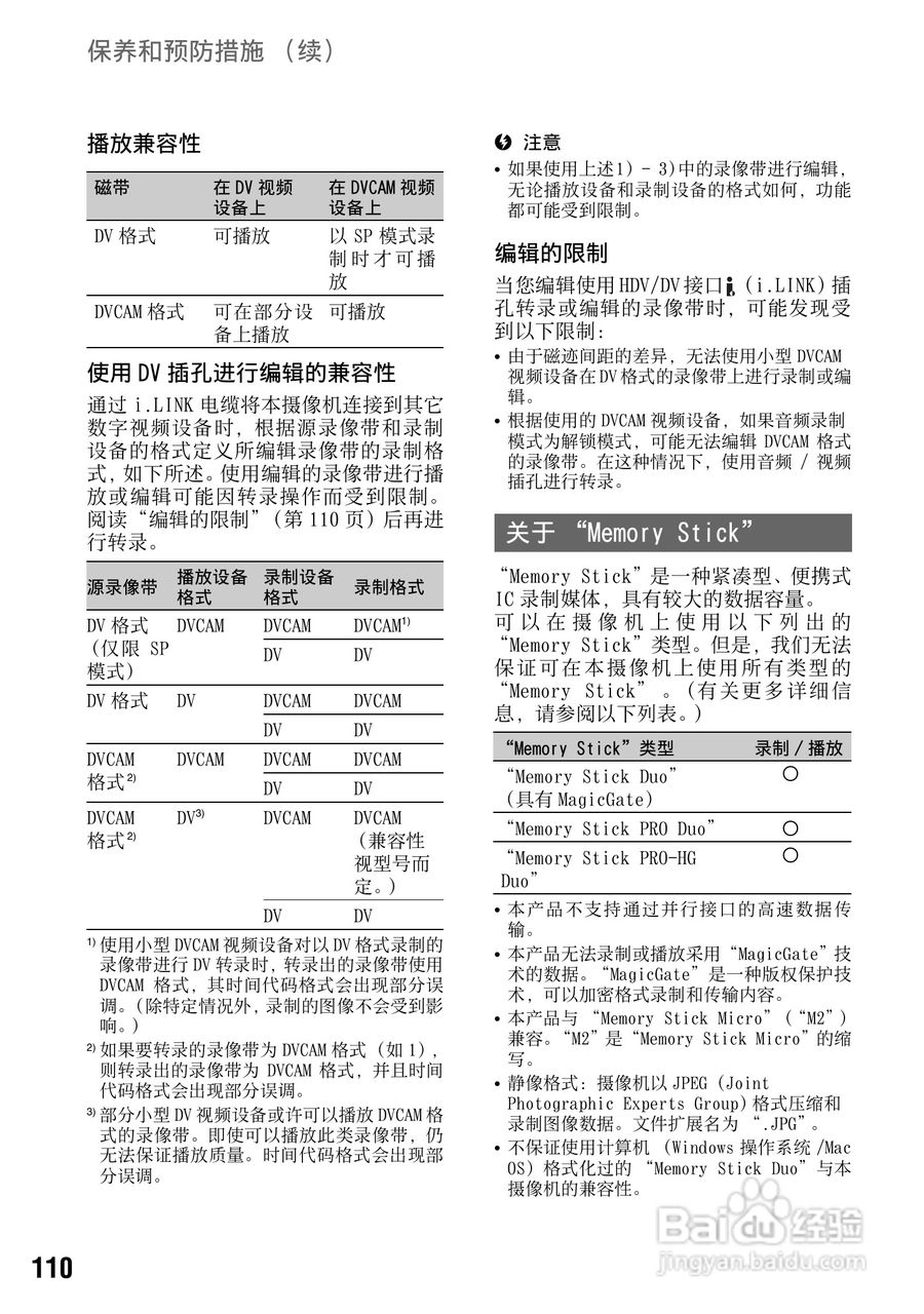 索尼HVR-Z7C数码摄像机使用说明书:[12]