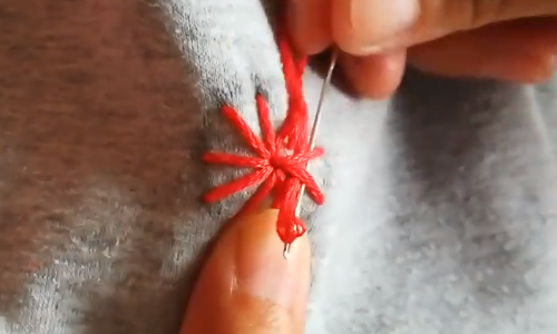 面料上有针眼怎么处理