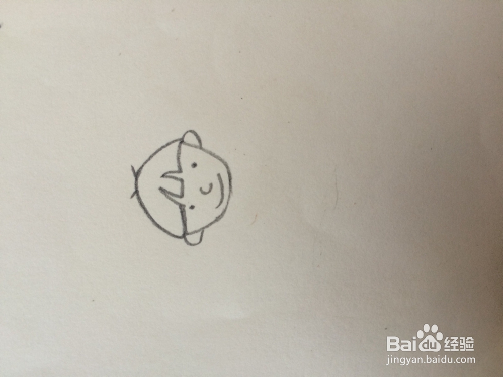看书的孩子铅笔画