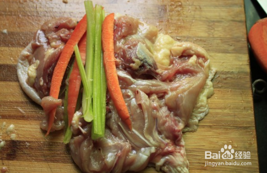 咖喱鸡肉抱抱卷