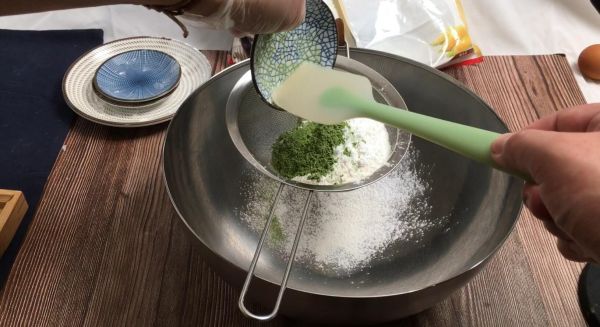 抹茶麻薯仙豆糕