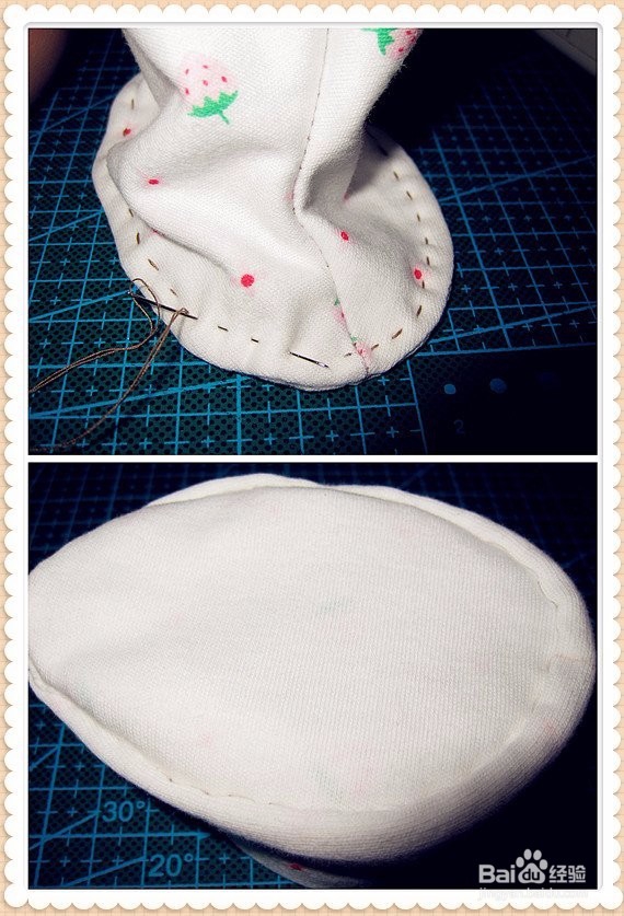 怎样做婴儿脚套