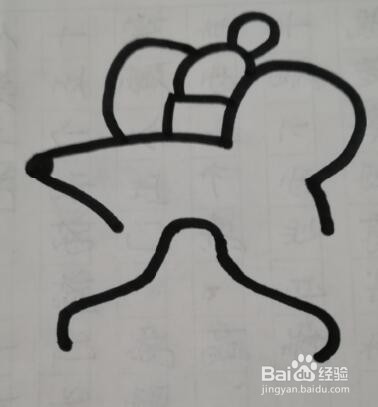 小老鼠的画法 小老鼠的简笔画
