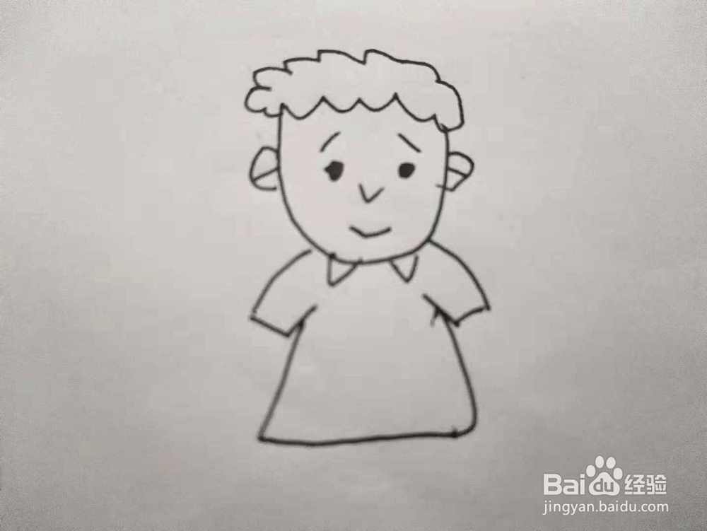 简笔画之人物画经验分享八