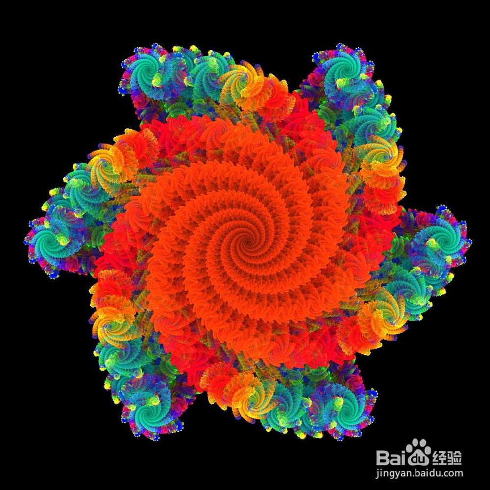 【Apophysis】绘制精美的螺旋图形