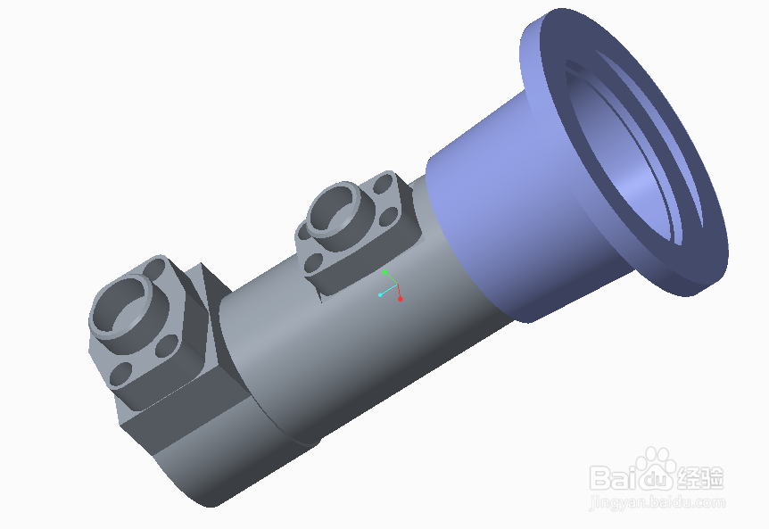 用Creo3.0画压缩机辅助油泵