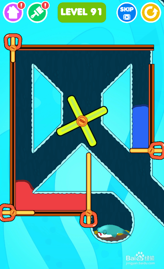 Save The Fish的LEVEL 86如何过关？