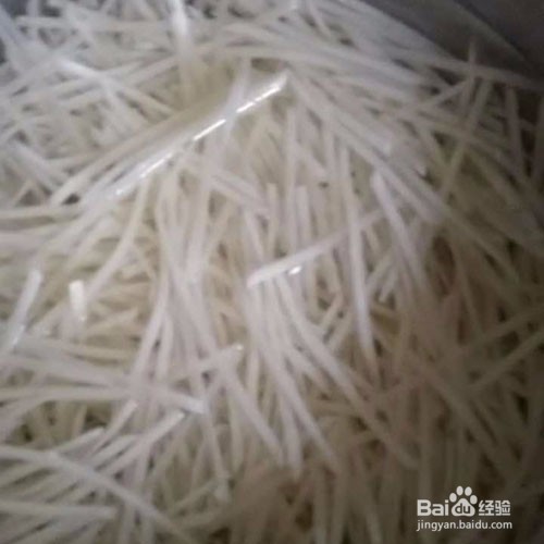 土豆丝这样炒好吃