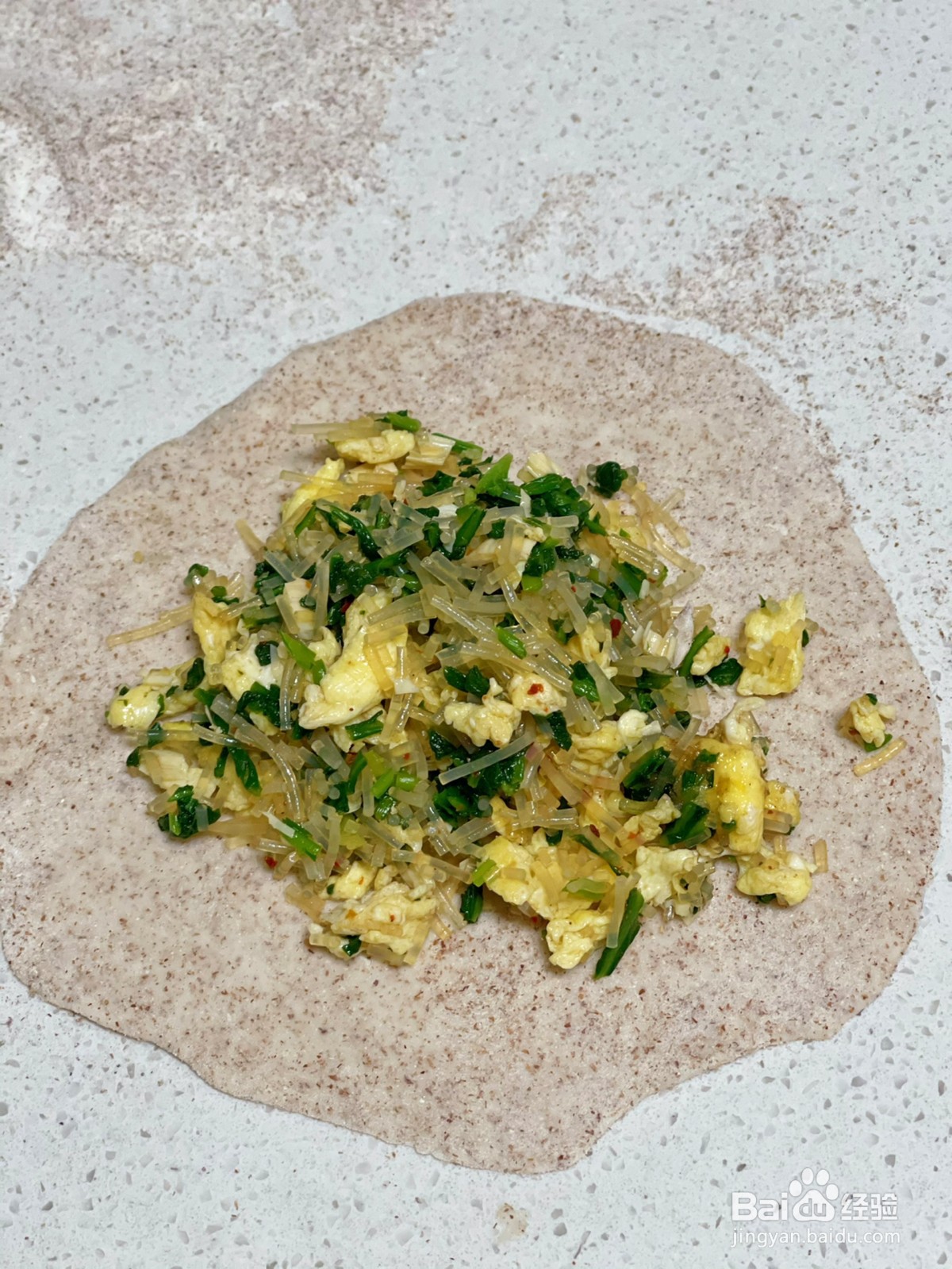 荞麦荠菜盒子怎么做