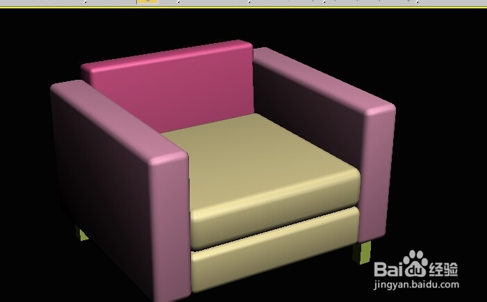 用3dsmax9英文版制作沙发