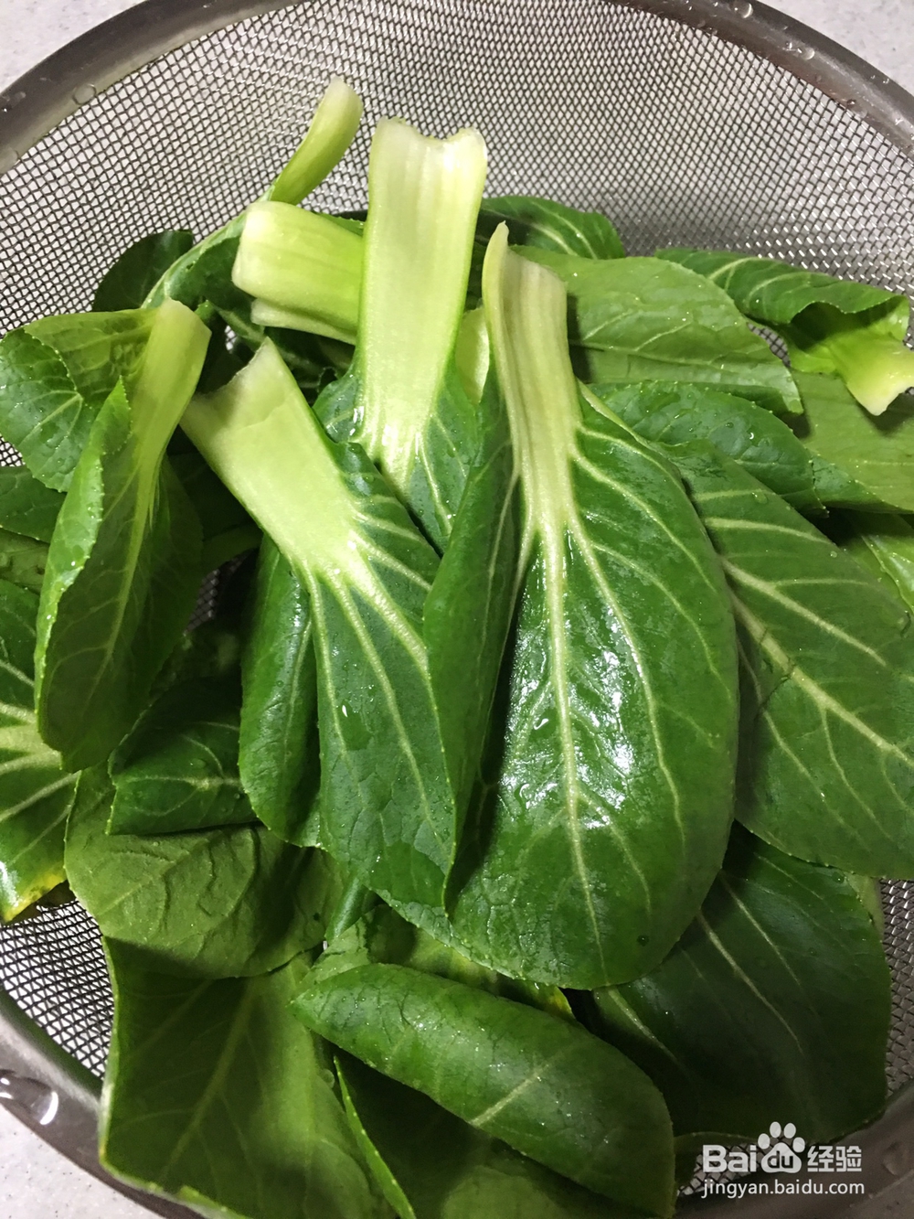 海鲜教程-虾皮青菜