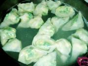 怎样自制大馅三鲜馄饨