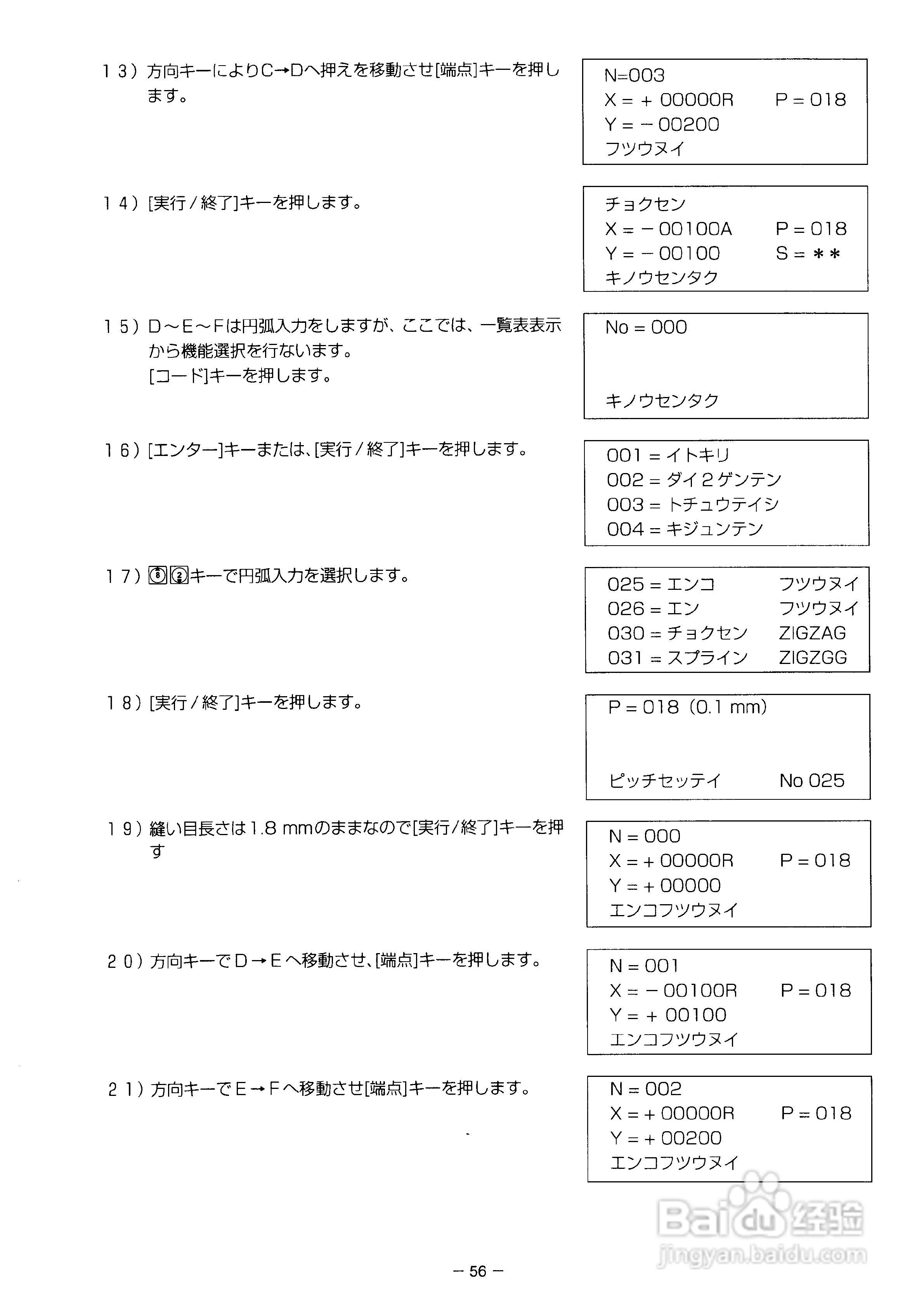 JUKI AMS-2150D花样机使用说明书:[7]