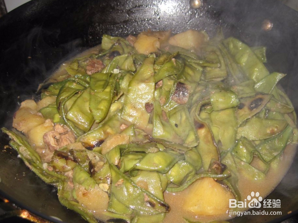 东北家常菜之土豆炖豆角