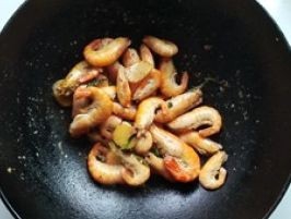 家庭小炒红烧大头虾