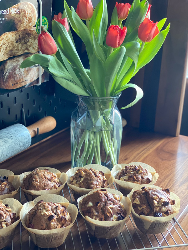 红枣核桃蜂蜜蛋糕