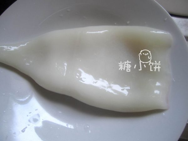 照烧鱿鱼筒酿饭