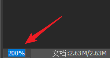 PS中如何自定义修改图像的缩放比例