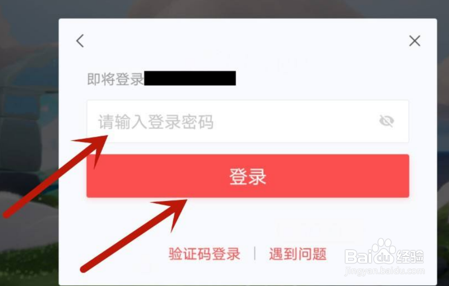 光遇怎么用密码登录