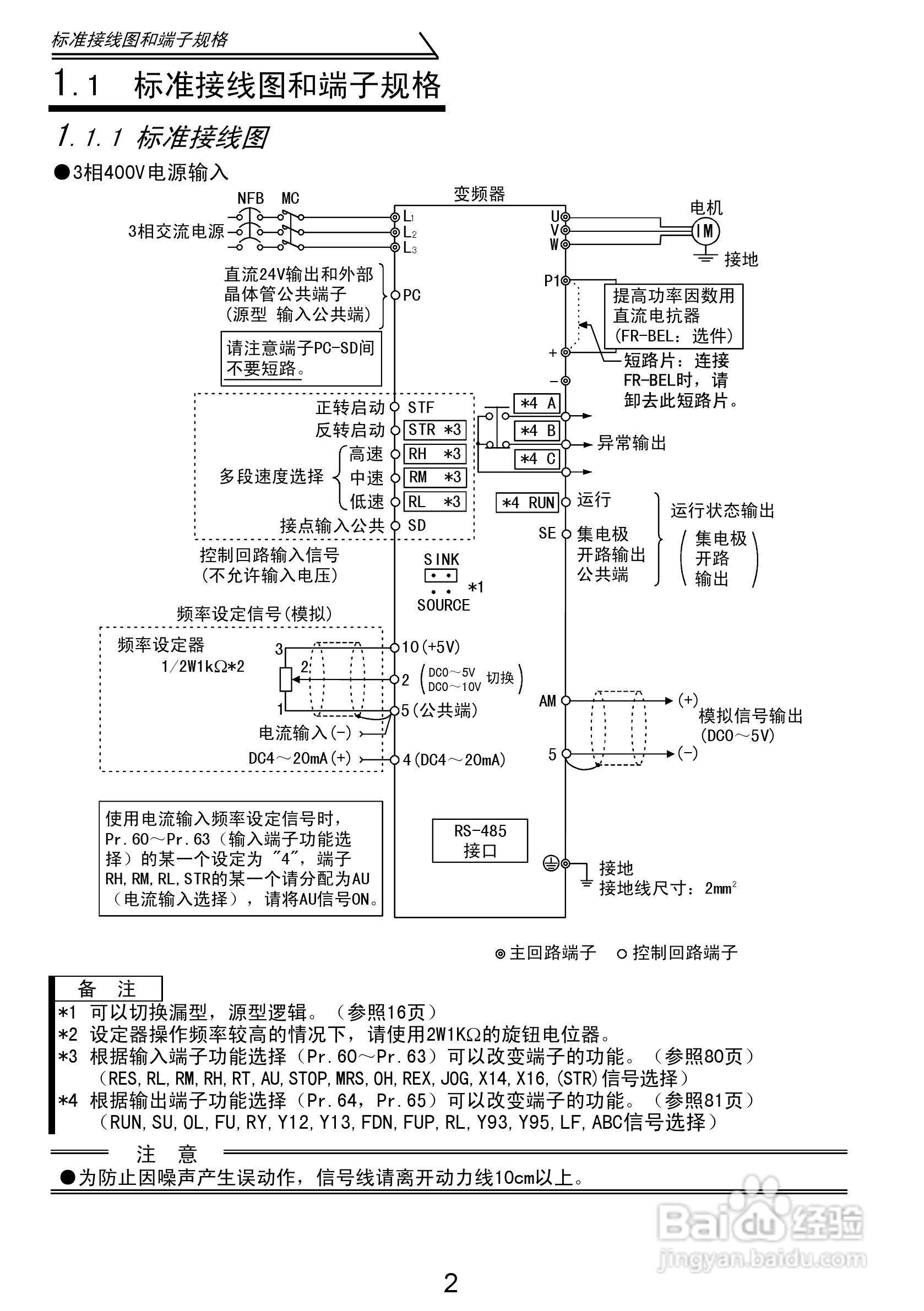 三菱 FR-S500E/S520SE变频器使用手册:[2]