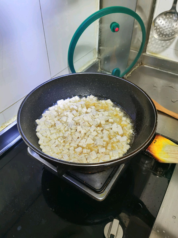 香菇油菜豆腐粉条包子