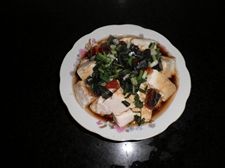 皮蛋拌豆腐