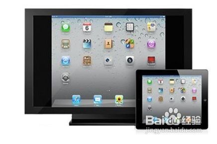 iPad怎么连接电视将画面在电视上观看