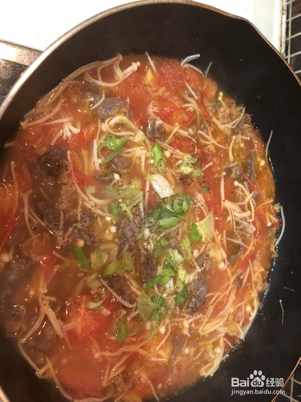 蔬果美食-简易番茄肥牛卷