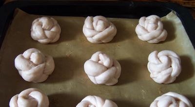 一步步做好吃的奶油小餐包